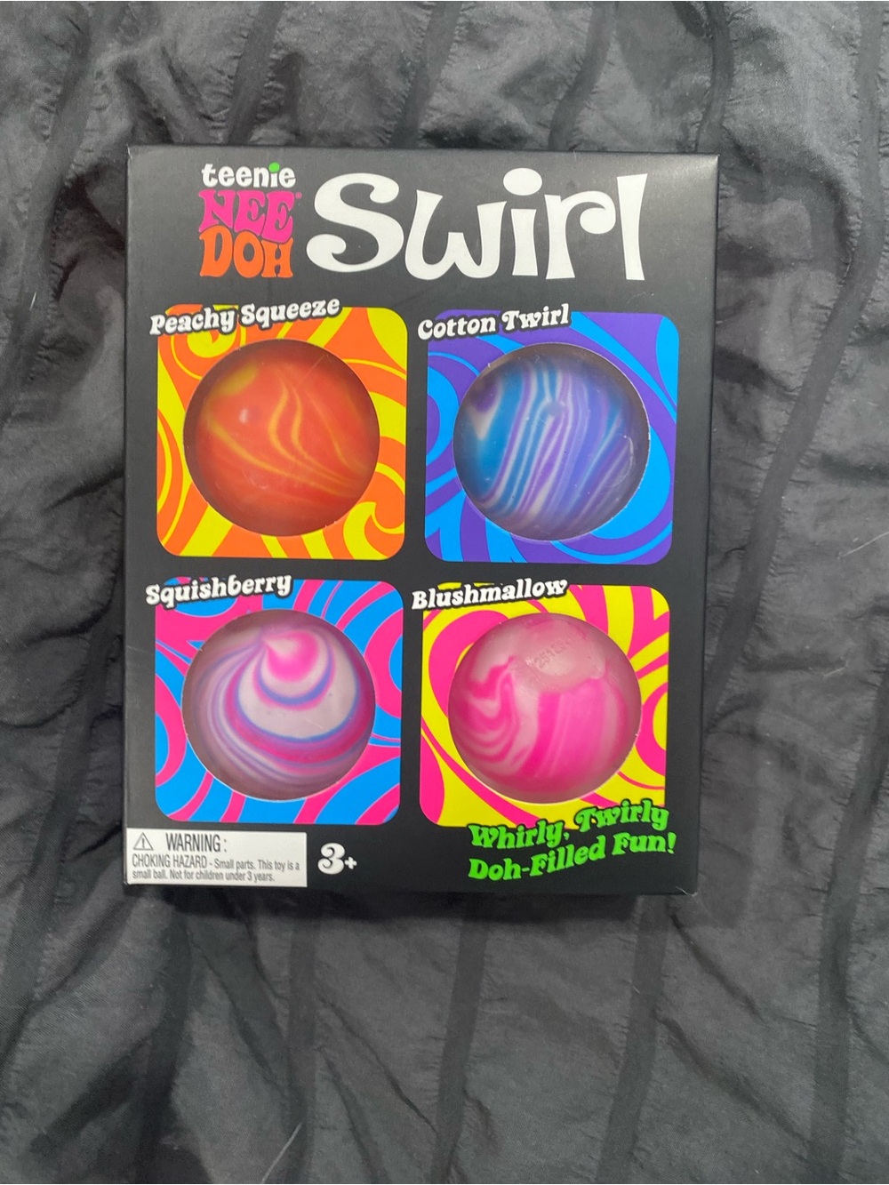 Swirl Kids Toy Set - Multi-Color Squishy Balls